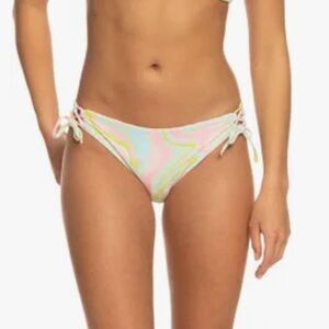 Roxy Tropics Hype Hipster Reversible Ambrosia Swirl Bikini Bottom Size XL